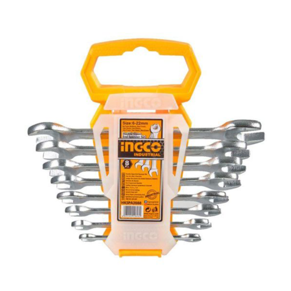 طقم مفتاح بلدي 8 قطع ingco