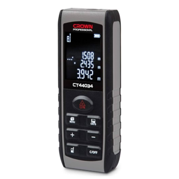 متر ليزر ديجيتال 80 متر  CROWN CT44034