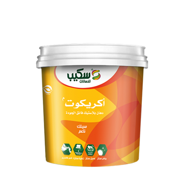 اكريكوت سيلك ناعم ابيض Scib