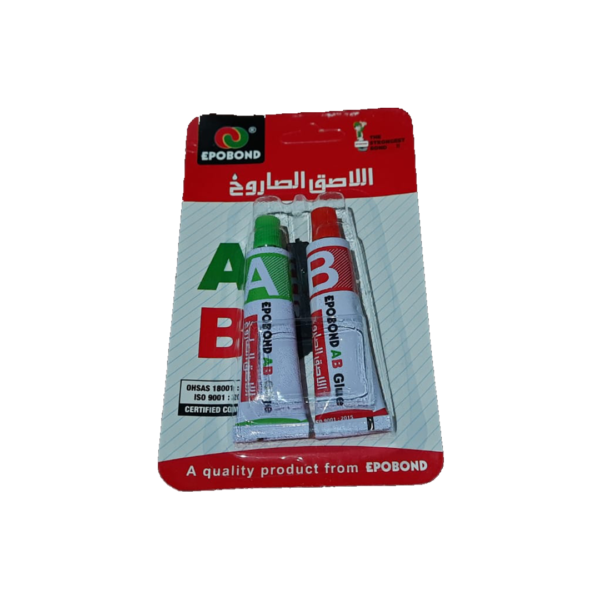 لاصق ايبوكسي استيل AB شفاف EPOBOND